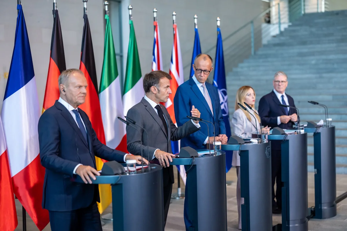 cinci mari puteri militare ale Europei